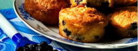 кексы с черникой. Шаг 4