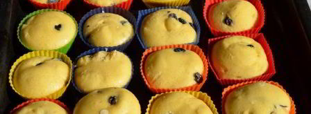 кексы с изюмом на пасху. Шаг 20