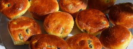 кексы с изюмом на пасху. Шаг 24