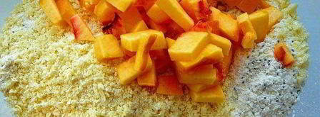 кексы с персиками и не только. Шаг 2