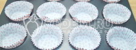 кексы в формочках. Шаг 6