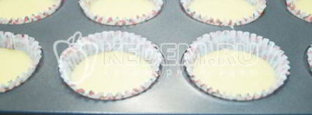 кексы в формочках. Шаг 7