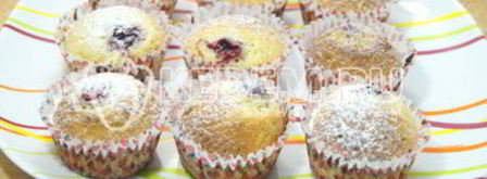 кексы в формочках. Шаг 10