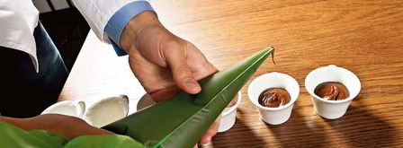 холодно-горячий шоколадный кекс-пудинг. Шаг 3