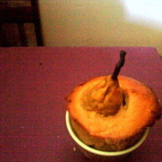 Рецепт кофейных кексов с грушами