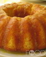 Лимонно-творожный кекс