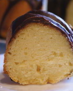 Лимонный кекс с кукурузной мукой