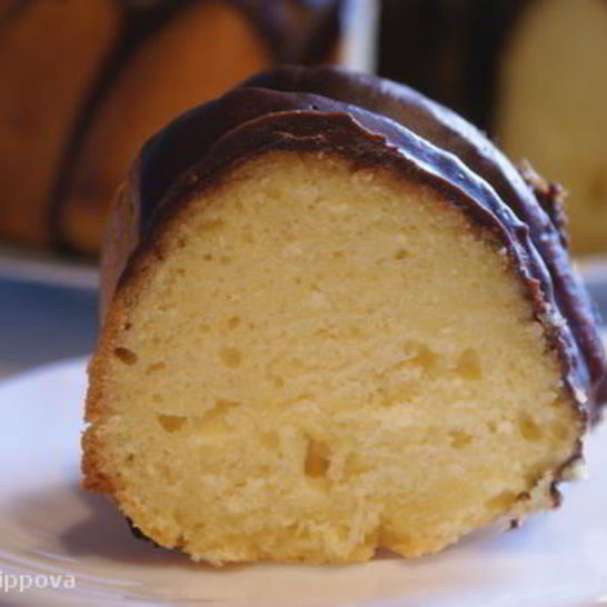 Рецепт лимонного кекса с кукурузной мукой