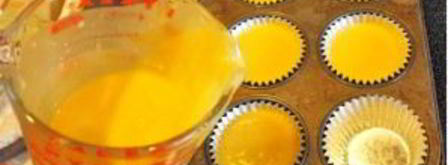 лимонные капкейки. Шаг 3