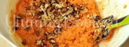 морковный кекс с орехами. Шаг 5