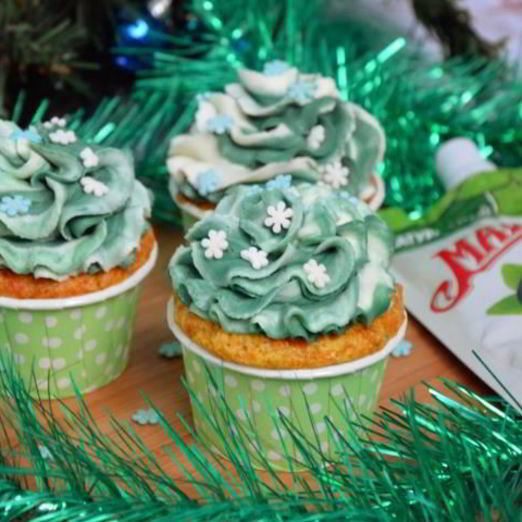 Морковные капкейки