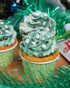 Кексы с орехами