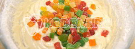 пасхальные кексы с цукатами. Шаг 4