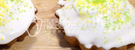 пасхальные кексы с цукатами. Шаг 7