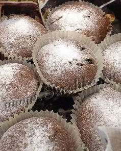 Постные кофейные кексы