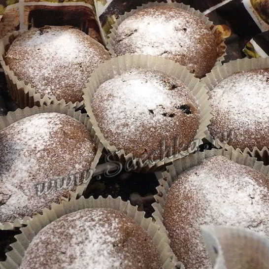 Рецепт постных кофейных кексов