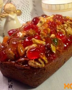 Рождественский кекс с сухофруктами