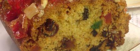 рождественский кекс с сухофруктами. Шаг 10