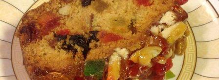 рождественский кекс с сухофруктами. Шаг 11