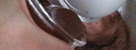 шоколадно-творожный штоллен с марципаном. Шаг 12