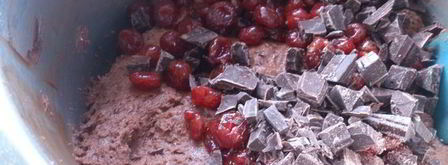 шоколадно-творожный штоллен с марципаном. Шаг 13