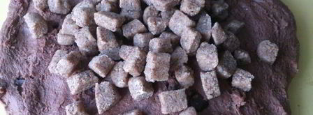 шоколадно-творожный штоллен с марципаном. Шаг 14