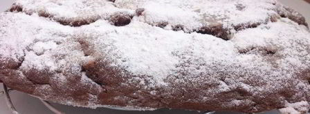 шоколадно-творожный штоллен с марципаном. Шаг 19