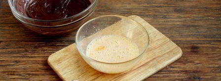 шоколадный фондан с мороженым. Шаг 6