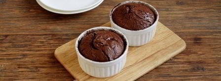 шоколадный фондан с мороженым. Шаг 10