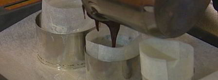 шоколадный фондан. Шаг 7