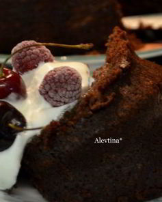 Шоколадный кекс с цукини