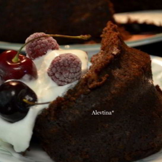 Рецепт шоколадного кекса с цукини