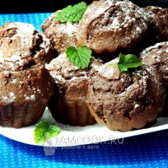 Рецепт шоколадных кексов со сгущенкой