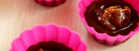 шоколадные кексы со сгущенкой. Шаг 8