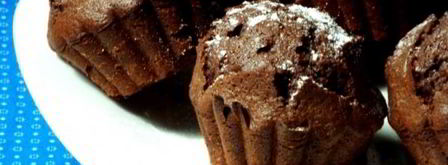 шоколадные кексы со сгущенкой. Шаг 11