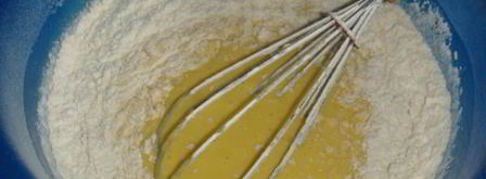 сметанный кекс со сгущенным молоком. Шаг 3