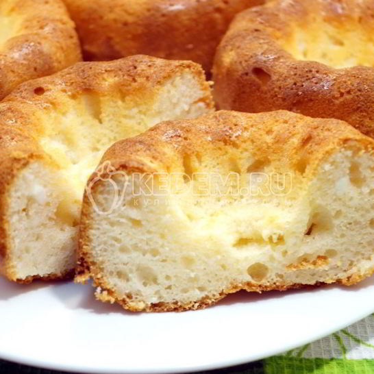Рецепт творожных кексов