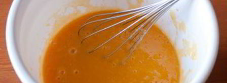 тыквенно-банановый кекс с орехами. Шаг 2