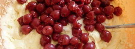 вишневый кекс с марципаном. Шаг 6