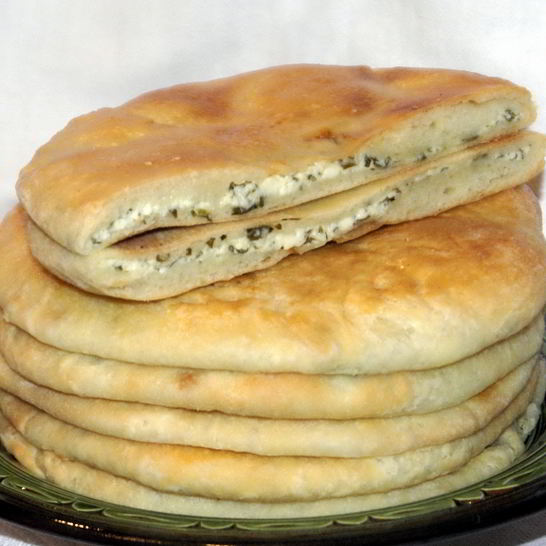 Рецепт хачапури из слоеного теста