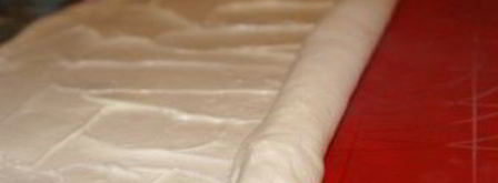 хачапури из слоеного теста. Шаг 2