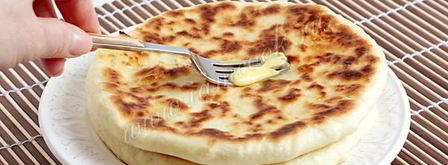 хачапури на сковороде. Шаг 13