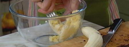 банановый хлеб с шоколадом и орехами. Шаг 5