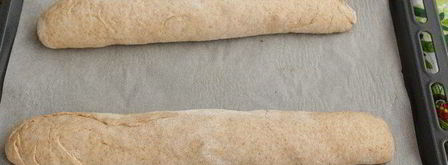 батон цельнозерновой с отрубями. Шаг 6