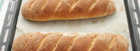 батон цельнозерновой с отрубями. Шаг 8