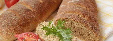 батон цельнозерновой с отрубями. Шаг 9