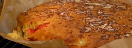 домашний хлеб на кефире с запеченным перцем и медом. Шаг 8