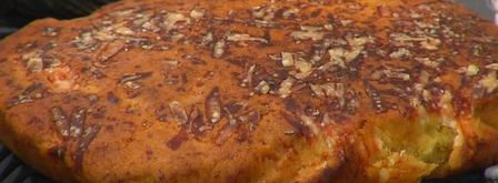 домашний хлеб на кефире с запеченным перцем и медом. Шаг 9