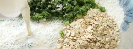 хлеб из овсяных хлопьев с зеленью. Шаг 3