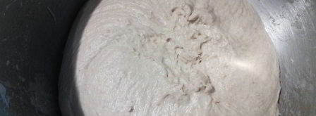 хлеб на двойной биге кефирная корочка. Шаг 4